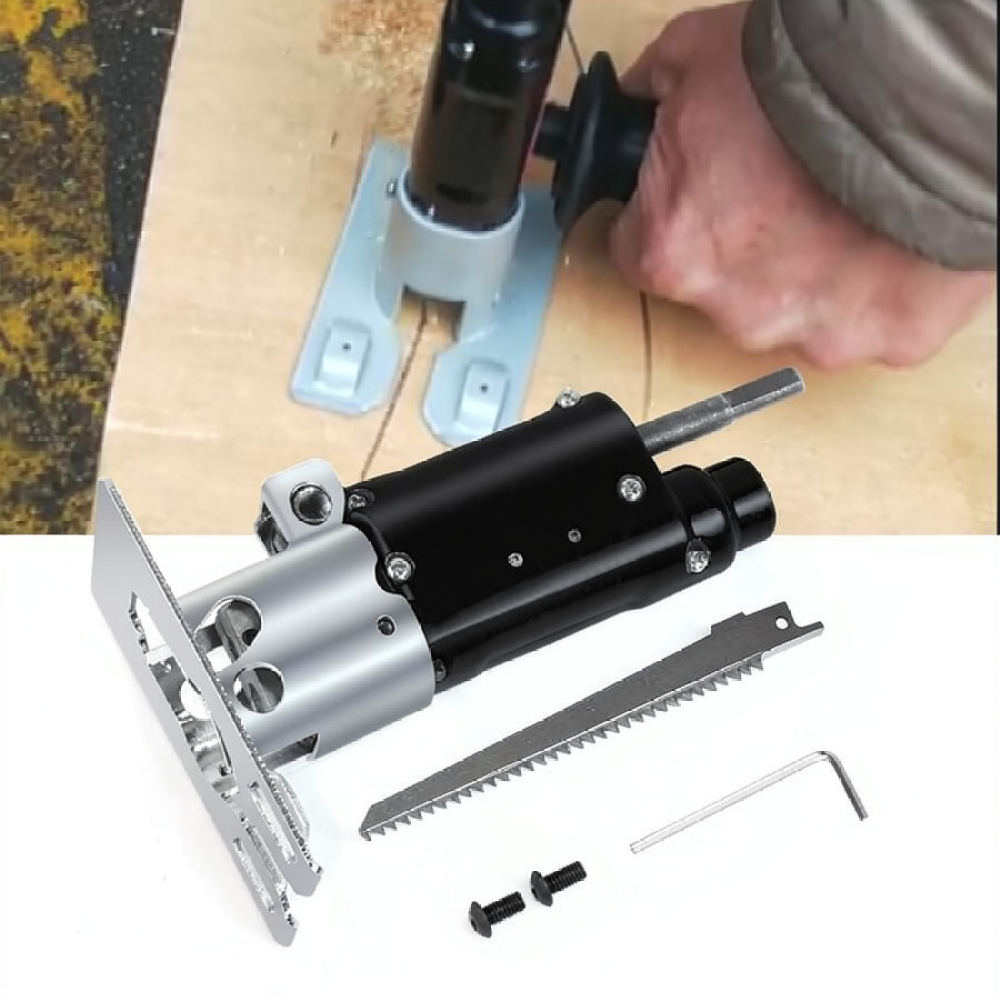 Reciprocating Saw Attachment Drill - Adaptor Gergaji Bolak-Balik Universal untuk Bor