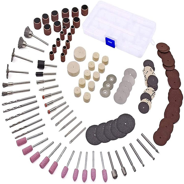 Cordless Rotary Tool Kit Accessories - Kit alat poles putar untuk bor