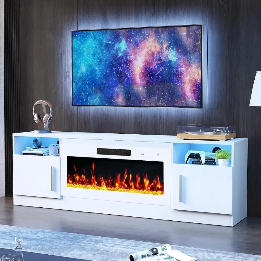 Electrical - 70 Rak TV dengan Perapian, Pusat
