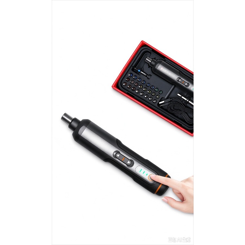 Electric Screwdriver Rechargeable Usb - Set Obeng Listrik Mini 3,6V WX240.7,
