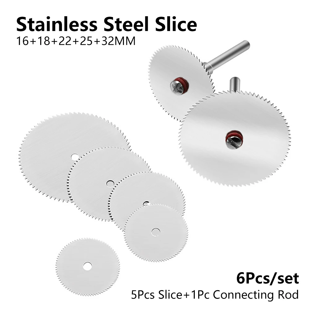 5 Buah Set Pisau Gergaji Bunda - Cordless Rotary Tool Kit Accessories ulasan dan harga