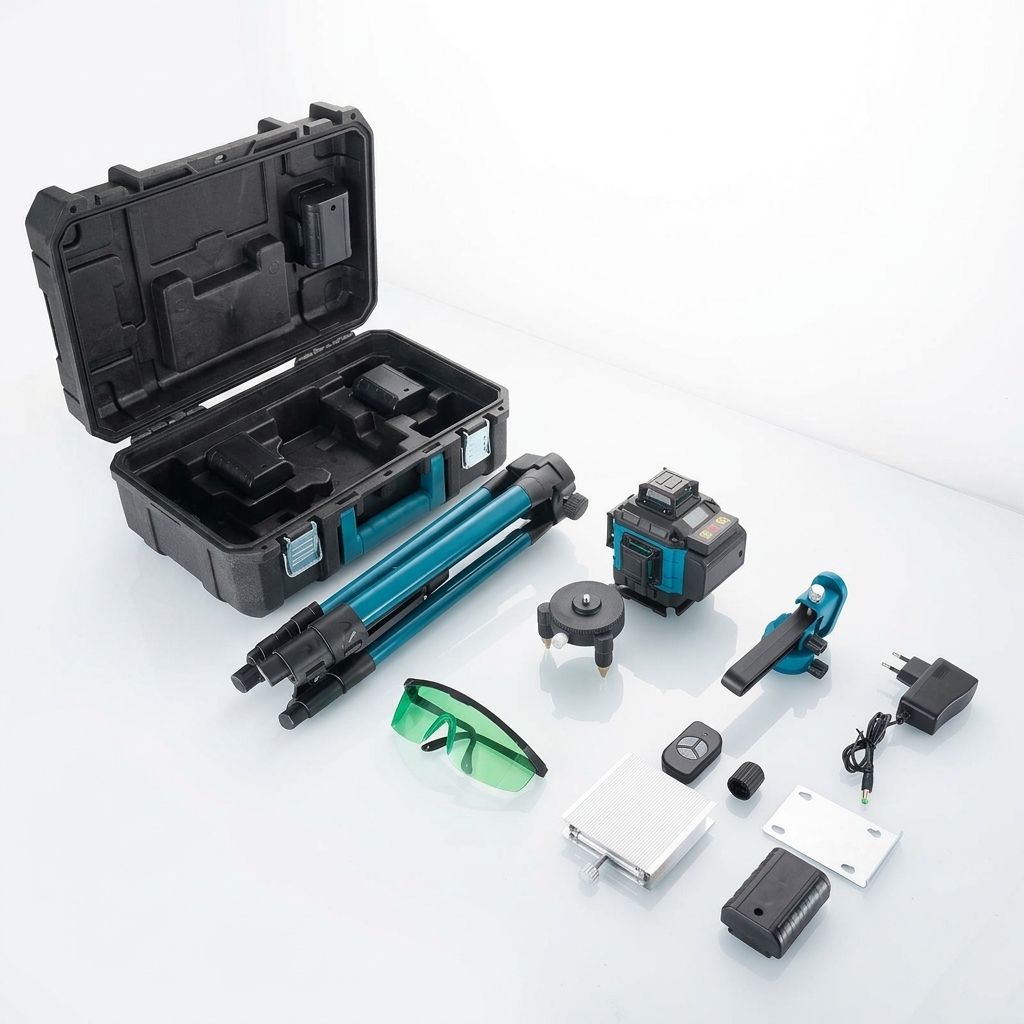 Alat Ukur Laser Hijau 4D 16 Ga - Laser Level 16 Lines 4D Green ulasan dan harga