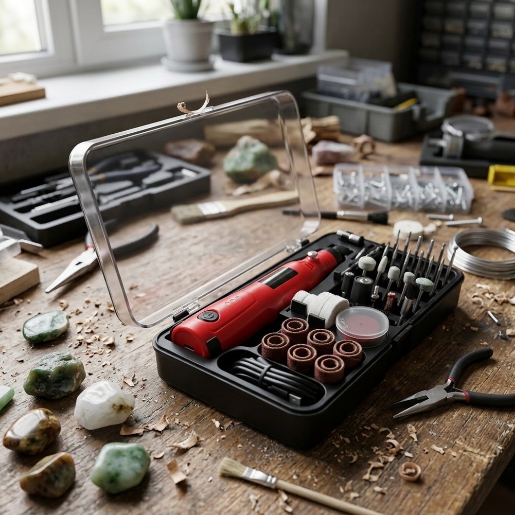 3,6V Kit Alat Putar Nirkabel,  - Cordless Rotary Tool Kit Accessories ulasan dan harga