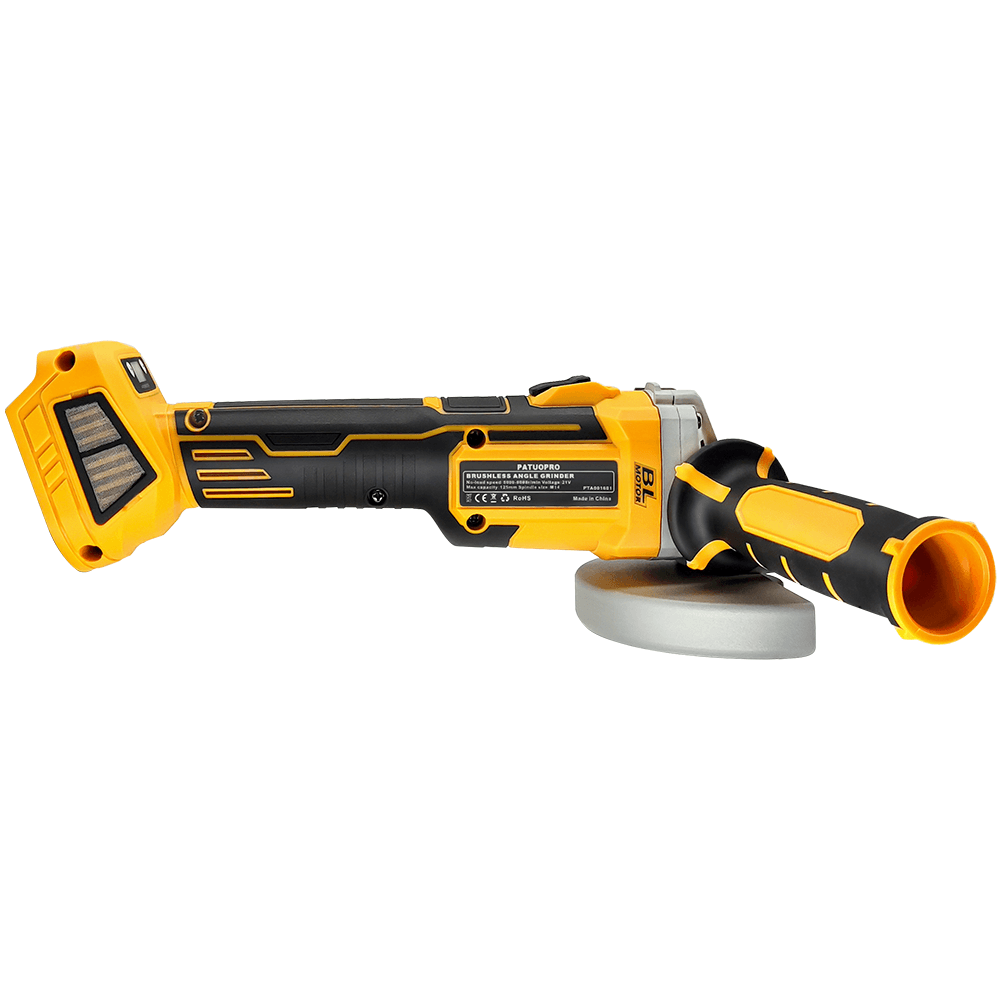 PATUOPRO 125mm Gerinda Listrik - Brushless Angle Grinder Battery Powered ulasan dan harga