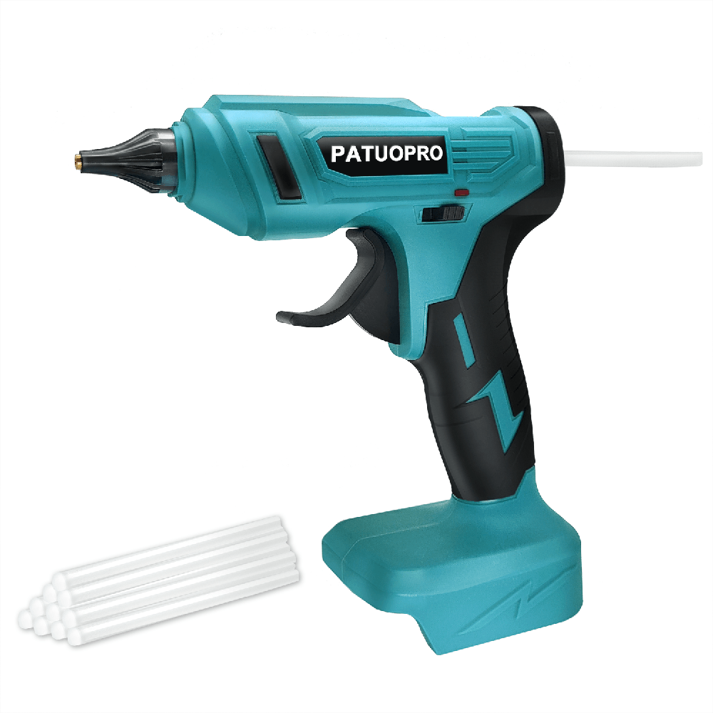 PATUOPRO Pistol Lem Panas Elek - Hot Melt Glue Gun Cordless ulasan dan harga