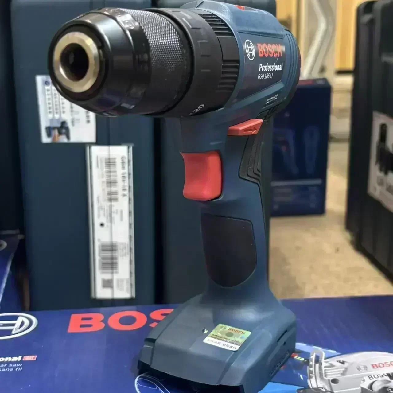 Bosch GSB 185-LI, Bor Listrik  - Brushless Cordless Electric Drill 18V ulasan dan harga