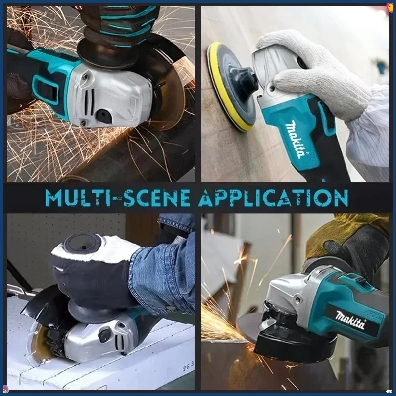 Makita DGA404 18V Gerinda Sudu - Brushless Angle Grinder Battery Powered ulasan dan harga