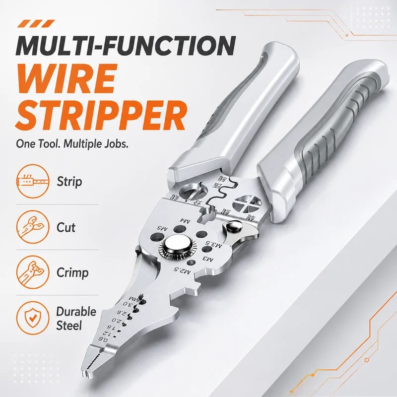 Tang Pengupas Kabel Tahan Lama - Automatic Wire Stripper Cutter ulasan dan harga