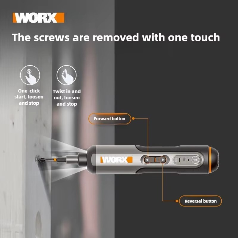 Set Obeng Listrik Mini 3,6V WX - Electric Screwdriver Rechargeable Usb ulasan dan harga