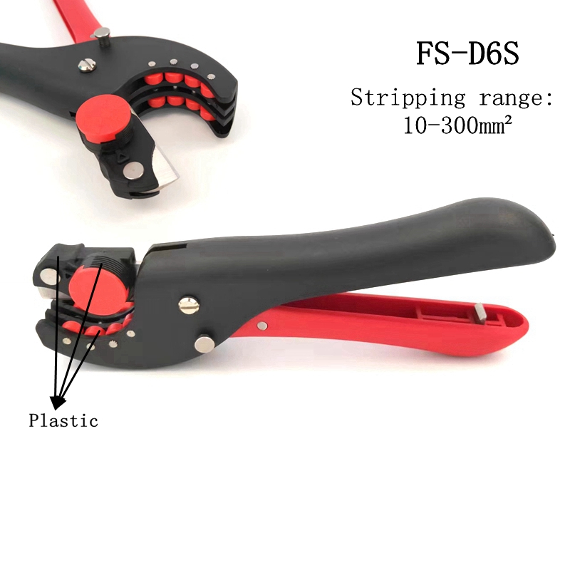 FS-D6B FS-D6S 10-300mm ² Pisau - Automatic Wire Stripper Cutter ulasan dan harga