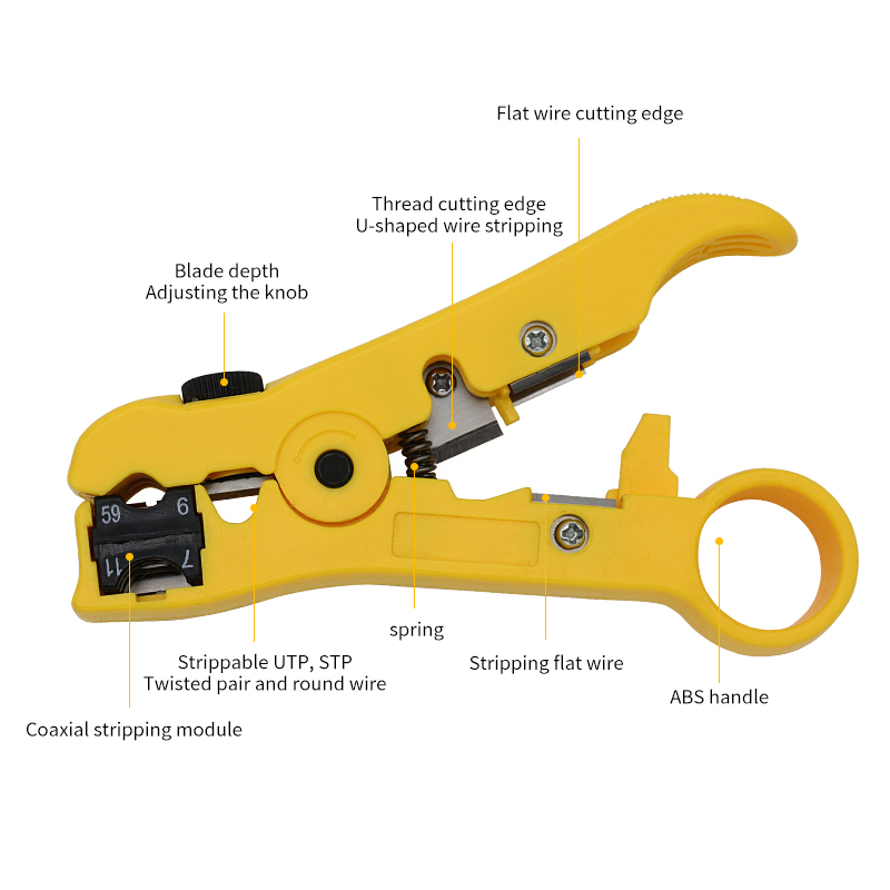 Tang pengupasan otomatis Unive - Automatic Wire Stripper Cutter ulasan dan harga