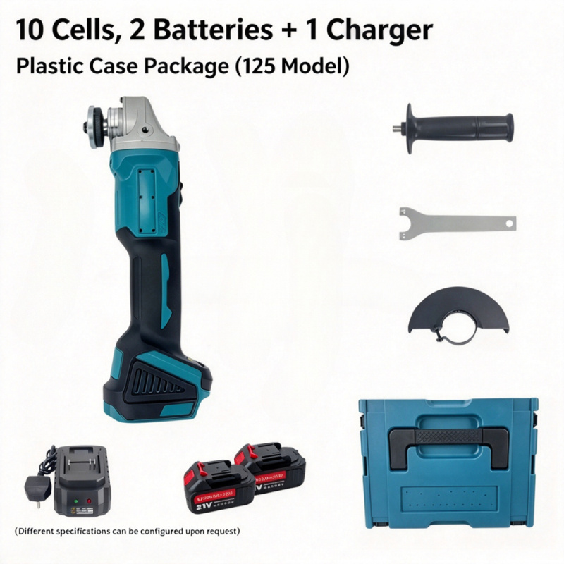 Mesin Gerinda Sudut Tanpa Sika - Brushless Angle Grinder Battery Powered ulasan dan harga